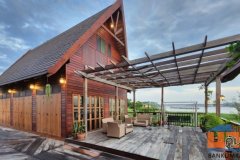 ขายบ้านพร้อมที่ดิน Luxury House ติดริมแม่น้ำเจ้าพระยา เนื้อที่ 1 ไร่ อำเภอเมืองปทุมธานี ราคา 35 ล้านบาท