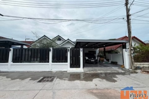 ขายบ้านเดี่ยวชั้นเดียว พัทยา หนองปรือ 3 ห้องนอน รีโนเวทใหม่ 60 ตร.ว. ใกล้ถนนเลียบทางรถไฟ และมอเตอร์เวย์