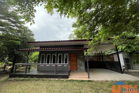 ให้เช่าบ้านเดี่ยวชั้นเดียว 30 ตร.ว. 1 ห้องนอน 1 ห้องน้ำ บ้านในสวน ร่มรื่น อำเภอเดิมบางนางบวช จ.สุพรรณบุรี