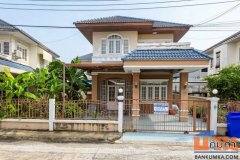 ขายบ้านเดี่ยวมือสอง โครงการ มณีรินทร์ รัตนาธิเบศร์ (Maneerin Rattanathibet) บ้านสภาพดีตกแต่งใหม่ เนื้อที่ 52.90 ตร.ว.