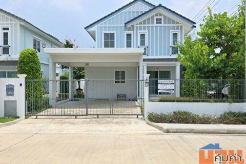 ขายบ้านเดี่ยวมือสอง โครงการ วิลลาจจิโอ บางใหญ่ (Villaggio Bang Yai) หลังมุม เนื้อที่ 53.30 ตร.ว.