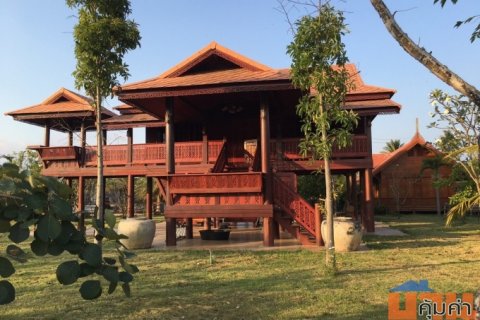 ประกาศขายบ้านเรือนไทยพร้อมที่ดิน อ.ทับสะแก จ.ประจวบคีรีขันธ์