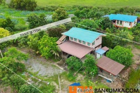 ขายบ้านสวนบรรยากาศธรรมชาติ ใกล้แยกองครักษ์–มศว.นครนายก