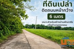 ขายที่ดิน คลองหลวง (คลองสาม) ปทุมธานี ใกล้ถนนใหญ่ ทางเข้าถนนคอนกรีต HRE00414