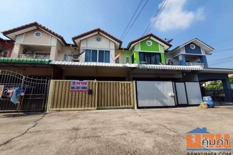 ขายทาวน์เฮ้าส์ หมู่บ้านซื่อตรง สายไหม เนื้อที่ 20.6 ตร.ว. 2 ชั้น 3 นอน 2 น้ำ