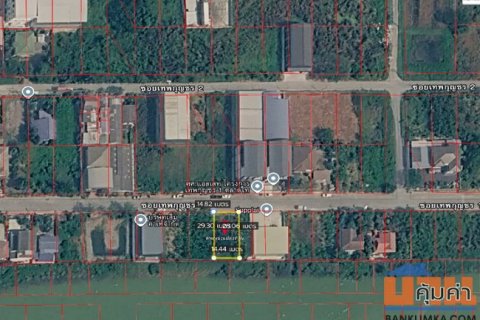 ขายที่ดิน ซอยเทพกุญชร 1 ตำบลคลองหนึ่ง อำเภอคลองหลวง ปทุมธานี เนื้อที่ 108 ตร.ว.