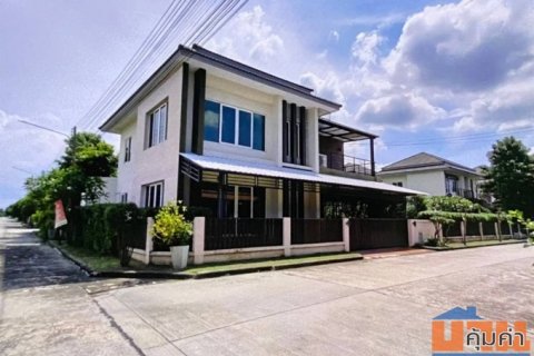 ขายด่วน เจ้าของขายเอง ขายบ้านเดี่ยว 2 ชั้น พร้อมที่ดินเปล่ามีโฉนด รวมพื้นที่ 120 ตร.วา (บ้านหลังมุม)