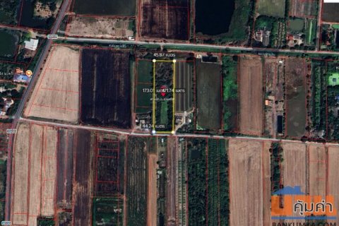 ขายที่ดิน ตำบลสิงหนาท อำเภอลาดบัวหลวง พระนครศรีอยุธยา เนื้อที่ 4-3-82 ไร่