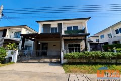 ขายบ้านเดี่ยว หมู่บ้านเซนโทร พระราม 9-มอเตอร์เวย์ เนื้อที่ 55 ตร.ว. 2 ชั้น 4 นอน 3 น้ำ