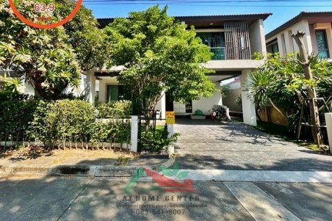 ขายบ้านเดี่ยว63.9ตรว. ม.ฮาบิเทีย ออร์บิต หทัยราษฏร์ ต่อเติมเต็ม บิ้วท์อินทั้งหลัง รับผ่อนตรง