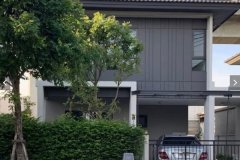 ให้เช่าบ้านแฝดสไตล์บ้านเดี่ยว 2 ชั้น พร้อมอยู่ ทำเลพระราม 9 - อ่อนนุช ตกแต่งครบ Tel 092850905ห้า