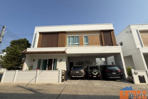 ขายบ้านเดี่ยว 2 ชั้น โครงการโมเดน พระราม2 (AP property) ทำเลดี จังหวัดสมุทรสาคร