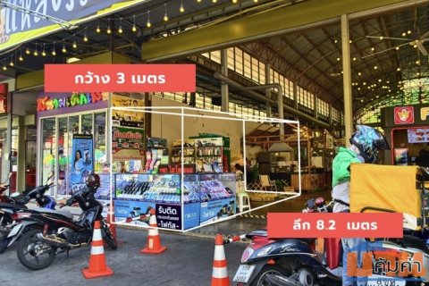 ปล่อยเช่าพื้นที่ด้านหน้าสุด ล็อคเปล่า ขนาด 11.20 ตร.ม. หน้าตลาดมารวยปิ่นเกล้า ติดถนนบรมราชชนนี ใกล้เซ็นทรัลปิ่นเกล้า