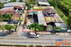 ให้เช่าที่ดิน ระยะยาว ติดถนน ลำลูกกา 180 ตร.ว.