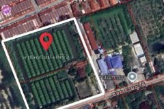 ขายที่ดินเปล่า ซอยรวมญาติ เนื้อที่ 8-0-72 ไร่ ทำเลดี เดินทางสะดวก น้ำ-ไฟเข้าถึง