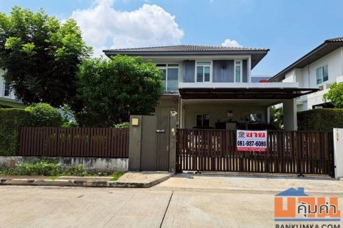 ขายบ้านเดี่ยว หมู่บ้านมัณฑนา อ่อนนุช-วงแหวน 5 เนื้อที่ 65.6 ตร.ว. 2 ชั้น 3 นอน 3 น้ำ