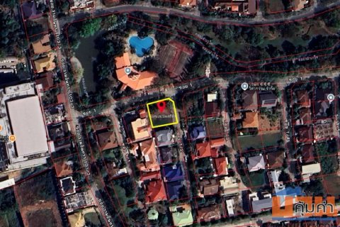 ขายที่ดิน หมู่บ้านแมกไม้ ซอยรามอินทรา 103/3 เนื้อที่ 163.8 ตร.ว. แปลงมุม