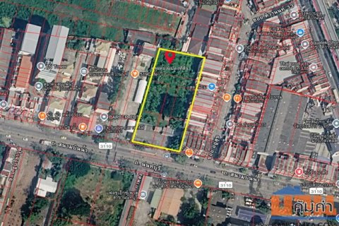 ขายที่ดิน ติดถนนสนามบินน้ำ(นนทบุรี) เมืองนนทบุรี เนื้อที่ 920 ตร.ว. ทำเลดี ติดถนนใหญ่