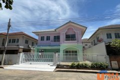 ขายบ้านเดี่ยว 2ชั้น หมู่บ้านภัสสร19 รีโนเวทใหม่ ทำเลดี อยู่ถนนเมนของโครงการ