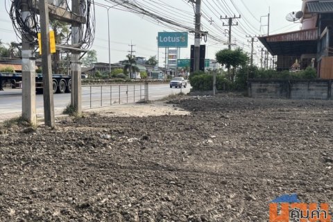 ให้เช่าที่ดินเปล่า ทำเลดี ติดถนนเพชรเกษม ตรงข้ามโลตัสสามพราน จังหวัดนครปฐม