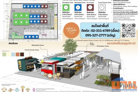 เปิดให้เช่าพื้นที่ค้าขาย ทำเลดี ใกล้แหล่งชุมชน พร้อมเริ่มธุรกิจได้ทันที