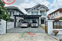 ขายบ้านเดี่ยว95.2ตรว. ม.เสรีเพลส พุทธมณฑลสาย4 สวยพร้อมอยู่ หน้าบ้านไม่ชนใคร