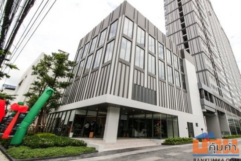 ขายและให้เช่าคอนโด เดอะ ทรี หัวหมาก อินเตอร์เชนจ์ เนื้อที่ 25.8 ตร.ม. 1 นอน 1 น้ำ