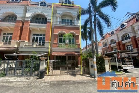 ขายทาวน์โฮม Casa City Nuanjan หมู่บ้าน คาซ่า ซิตี้ นวลจันทร์ เนื้อที่ 34.90 ตร.ว แปลงริม ทำเลหน้าสวน สวย พร้อมอยู่