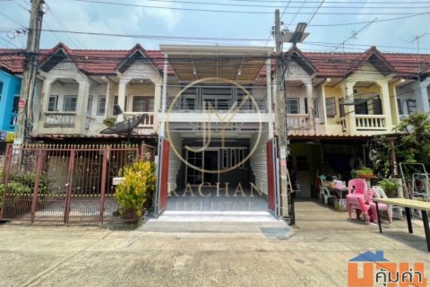 B69-294 ขายด่วน ทาวน์เฮาส์  2 ชั้น  บ้านรีโนเวทใหม่ หมู่บ้านจิตตกาญจน์ เนื้อที่ 16 ตร.ว พื้นที่ใช้สอย 110 ตร.ม 2 ห้องนอน