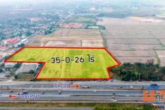 ขายที่ดินเปล่า 35-0-62 ไร่ ติดถนนสายหลักพหลโยธิน (ขาออก) ต.หนองยาว อ.เมืองสระบุรี  จ.สระบุรี ราคา 245,455,000 บาท