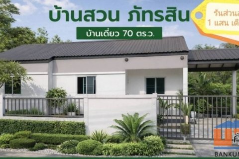 ขายบ้านเดี่ยว 1 ชั้น บ้านสวนภัทรสิน ติดถนนใหญ่คลอง 11 ธัญบุรี ปทุมธานี