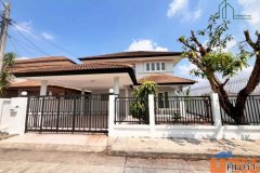 บ้านเดี่ยว 54.7 ตร.วา แปลงมุม หมู่บ้านโรยัลปาร์ควิลล์ สุวินทวงศ์ 44 รีโนเวทใหม่ทั้งหลัง