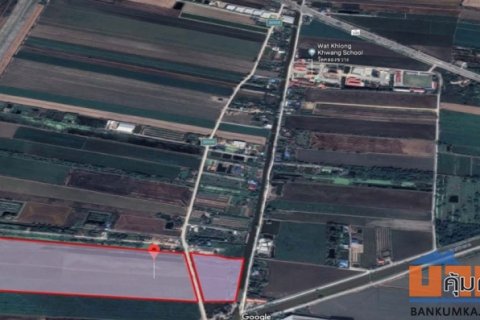 ที่ดินเหมาะสร้างโรงงาน 92 ไร่ พื้นที่สีม่วง อยู่ อ.ไทรน้อย จังหวัดนนทบุรี