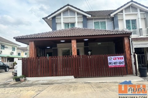 ขายทาวน์เฮ้าส์ หมู่บ้านพฤกษาวิลล์ 50/1 รามคำแหง เนื้อที่ 25.3 ตร.ว. 2 ชั้น 3 นอน 2 น้ำ