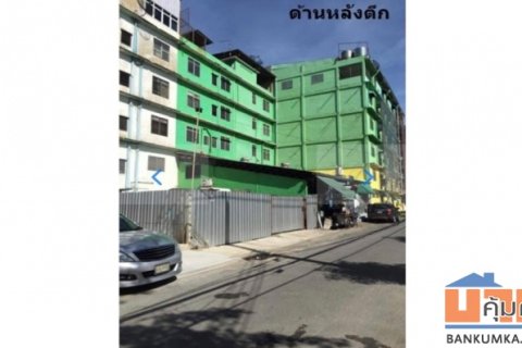 ขายถูก ตึกแถว 5 ชั้น 4 คูหาติดกัน ใกล้สถานีรถไฟฟ้าหลักสอง 200 เมตร