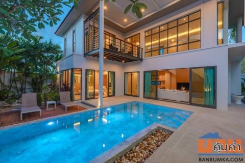ขายพูลวิลล่า Vinzita Villas ป่าสัก ภูเก็ต Modern Tropical | 3 ห้องนอน 4 ห้องน้ำ สระส่วนตัว พร้อมเข้าอยู่ 19.8 ล้านบาท