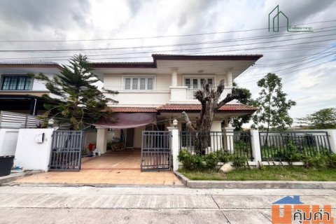 บ้านเดี่ยว 2 ชั้น โรยัลปาร์ควิลล์ สุวินทวงศ์ ทำเลดี หลังมุม