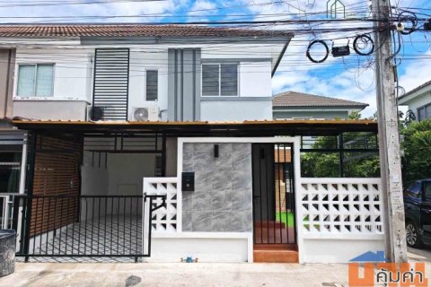 ทาวน์เฮาส์ 2 ชั้น หลังมุม พฤกษา 85 ถนนหนามแดง บางพลี ฟรีโอน