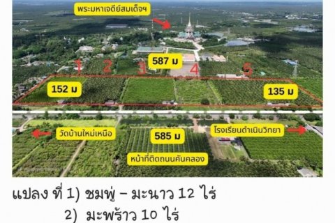 ขายที่ดินสวน  ติดหลังวัดหลวงพ่อสด ด้านหน้าติดถนนคลองชลประทาน อำเภอดำเนินสะดวก จังหวัดราชบุรี