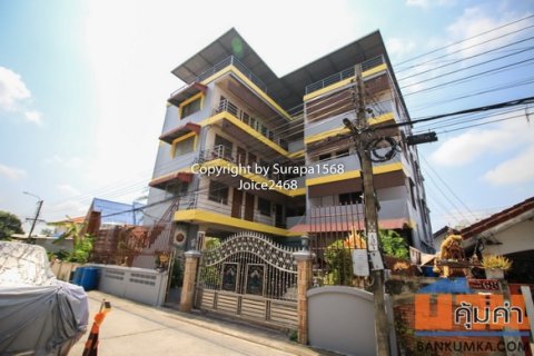 ขายหอพัก 4 ชั้น 75 ตร.ว ผู้เช่าเต็ม ฉลองกรุง ลาดกระบัง สุวรรณภูมิ ใกล้สนามบิน ใกล้ รพ.เทคโนเจ้าคุณทหาร ผลตอบแทน 8-11%