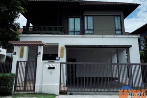 เศรษฐสิริ สันทราย (โซนรวมโชค) บ้านเดี่ยว พื้นที่กว้าง บรรยากาศร่มรื่น พร้อมเข้าอยู่ ใกล้ตลาดรวมโชค 5นาที