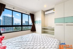 ให้เช่า คอนโด LUMPINI VILLE สุขุมวิท 77 ขนาด 35.09 ตรม. 1 ห้องนอน รีโนเวทใหม่ เฟอร์แน่น ชั้น 20 วิวเมืองโล่งสวยทุกช่วงเ