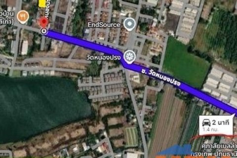 ขายที่ดินเปล่า 3 งาน 78 ตร.ว. ทำเลดี บางเดื่อ ปทุมธานี