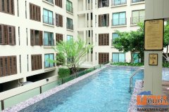 ให้เช่า Condolette Dwell Sukhumvit 26 ชั้น 1 ห้อง Duplex 1 ห้องนอน Pool Access ใกล้ BTS พร้อมพงษ์