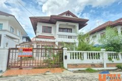 บ้านเดี่ยว หมู่บ้านศราวัณวิลล์ ถ.แจ้งวัฒนะ ปากเกร็ด