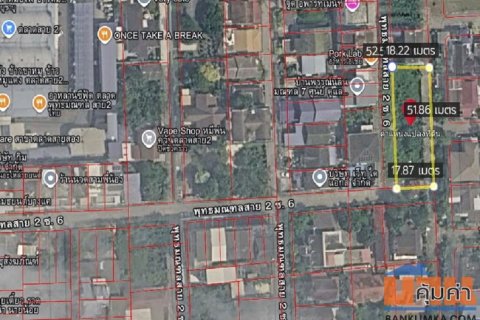 ขายที่ดิน 226 ตร.ว. ถนนพุทธมณฑลสาย 2 ซอย 6 เขตบางแค กรุงเทพมหานคร