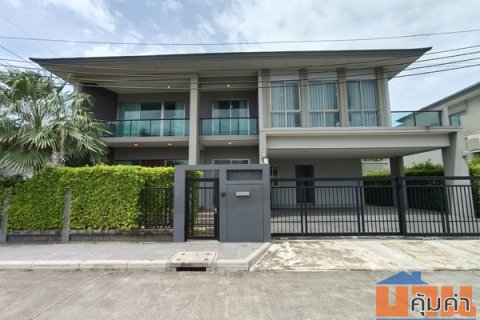 ให้เช่าบ้านเดี่ยว The Palm บางนา-วงแหวน หลังมุม ซอยแรกส่วนตัว 5 นอน เฟอร์ครบ พร้อมเข้าอยู่