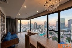 ขายคอนโด Ashton Chula-Silom ชั้น 28 ห้องมุมวิวสวย | 2 ห้องนอน 2 ห้องน้ำ แต่งครบ พร้อมอยู่ ใกล้ MRT สามย่านเพียง 180 เมตร