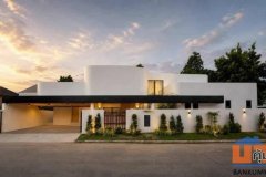 WANGTANN Pool Villa บ้านหรูพูลวิลล่า สง่างาม แต่เน้นความเรียบง่าย เงียบสงบ สะดวกสบาย ตกแต่งพร้อมเข้าอยู่ หางดง เชียงใหม่