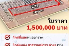 ขายที่ดินเปล่า 2 ไร่ ใกล้หนองกวาง ทำเลดี จ.ราชบุรี